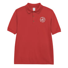 Load image into Gallery viewer, Embroidered White Logo HGS Polo Shirt